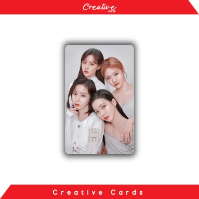Stiker Sticker Kartu Atm Skin Card - BlackPink Edition Vinyl + Laminating Glossy Debit Credit Emoney Flazz Etoll dll