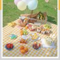 Thảm picnic, thảm trải dã ngoại chống thấm nước, thảm decor trang trí chụp ảnh gấp gọn. 