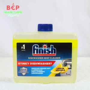 Finish – Nước vệ sinh máy rửa chén – Làm sạch khoang – Loại bỏ cặn vôi mùi hôi - An toàn