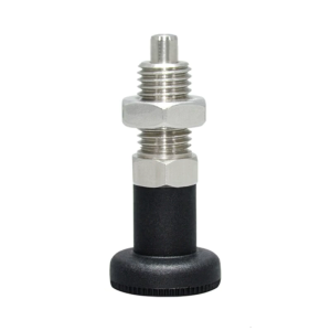 Spring Return Knob Plunger Indexing Plunger Self Locking Indexing Pin Fine Thread Screw Durable for Precise Positioning