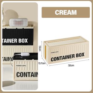 Encora Kotak Kabel Pengatur Kabel Reka Bentuk Kontena Cord Organizer Container Design Cable Box Cable Organizer