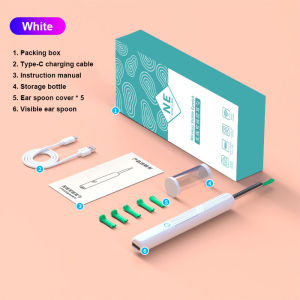 Wireless Smart Visual Ear Cleaner with Camera HD Ear Picker Otoscope Ears Wax Removal Tool Ears Endoscope