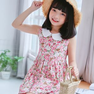 1-5 Tahun | Dress Anak Perempuan Korean Style Kualitas Import Premium Bahan Katun Halus - KC3D
