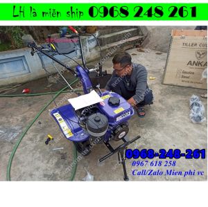 Máy xới đất chạy xăng ANKA 170F đấu đầu trực tiếp với chức năng khoá an toàn