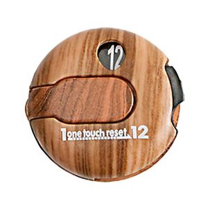 MUQZI Golfer Gift Compact With Clip Easy Reset Score Attachment Golf Shot Counter Golf Scorekeeper Score Keeping Device Golf Stroke Counter Golf Stroke Indicator