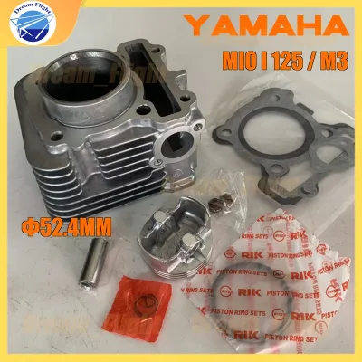 🇵🇭 Cylinder Block Set Mio I 125/mio I 125 M3/mio Soul I 125 STD Φ52.4MM
