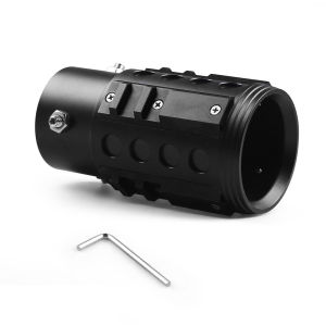 Car modified exhaust tailpipe Personalized exhaust decorative tailpipe Aluminum alloy universal racing exhaust tip