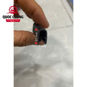 RON KẸP CHỮ U LÕI THÉP VIỀN CỬA CHO DÒNG XE 4-7 CHỖ VÀ XE TẢI (GIÁ BÁN THEO MÉT)