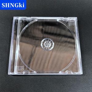 SHNGki Nhựa trong suốt duy nhất mảnh đĩa trường hợp CD trường hợp dày CD DVD hộp đĩa