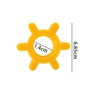 Multi-function Flower Bottle Cap Opener Yellow Plastic Rotary Bottle Opener Bar Supplies Bottle Opener Kitchen Tool