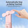 Quạt sạc mini cầm tay & Sạc dự phòng GOOJODOQ 2 IN 1 2500mAh, Cầm tay, Có thể gập lại, Siêu êm. 