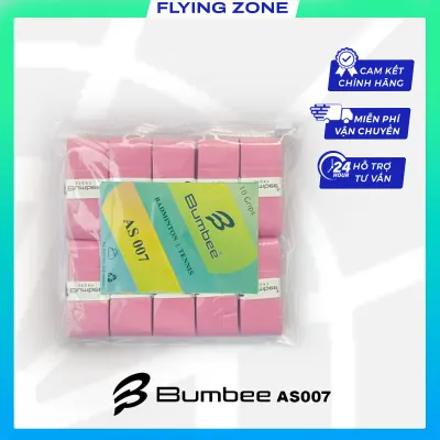Quấn cán vợt Cầu Lông BUMBEE AS007 (Vỉ 10). Cuốn cán cầu lông tennis siêu bám dính hút mồ hôi tay