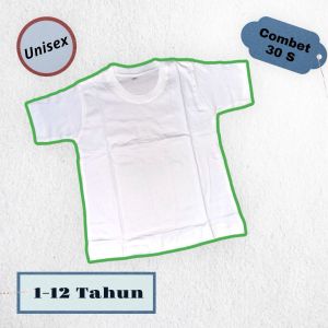 Baju Kaos Anak Anak Premium Cotton Ccombed 30S Baju Kaos KIDS UMUR 1-12 TAHUN // tshirt Anak //atasan anak laki laki
