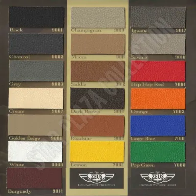 Bahan Kulit Oskar Oscar Sofa / Jok Mobil / Jok Motor / Kursi Sintetis Meteran APN Leather Original - ZEUS