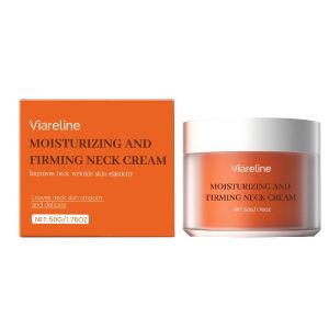 Viareline Moisturizing Neck Cream Daily Neck Contour Skin Care Elastic Moisturizing Massage Moisturizing Cream