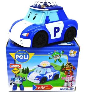 Cartoon Car Toys with Stage Lighting Effects and Music