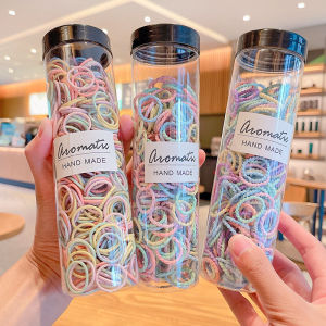 ILOVEDIY Childrens Elastic Small Rubber Band Girls Hair Rope Canned Hair Ring Kids Colorful Hair Bands Does Not Hurt The Hair Baby Hair Accessories Headdress