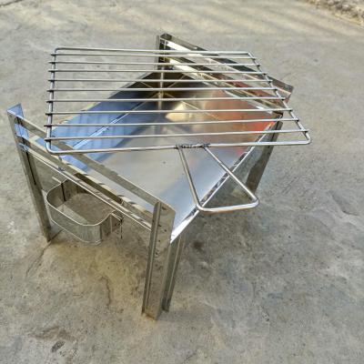 Stainless Steel Small BBQ Grill with Stand