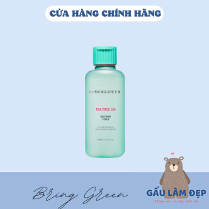 Bring Green Tea Tree Cica Soothing Toner - Toner Dưỡng Da Dịu Nhẹ 250ml