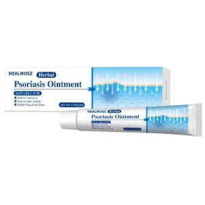 Antibacterial Psoriasis Cream Herbal Treatment Eczema Relief Itch Rash Urticaria Peeling Ointment