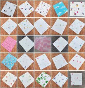 XỐP DÁN TƯỜNG 3D HOẠ TIẾT XỐP HOẠT HÌNH ĐÁNG YÊU CHỐNG NÓNG CHỐNG THẤM KHỔ 70X77CM