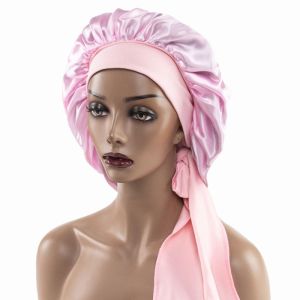 Hair Bonnet Satin Cap Night Silk Cap Hair Silk Hair Wrap Sleep Cap Hair Bonnet