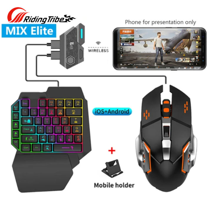 Wireless Keyboard Mouse Combo With Adapter Plug And Play Gaming
