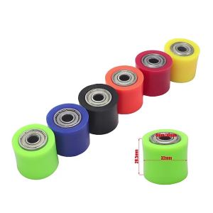 Suitable for off-road motorcycle accessories   Modified Chain Guide Sprocket Tensioner Rolling Wheel Anti-Slip Wheel  M8M10 New