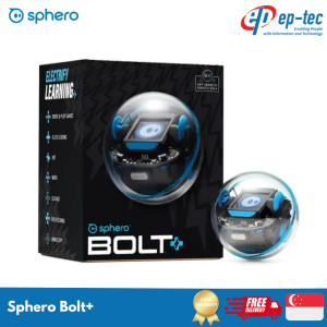 Sphero Bolt+ Coding Robot Ball Beginner to Advanced Programming 3 Ways to Code: Draw Blocks Javascript STEM Educational Toys for Kids Ages 8+