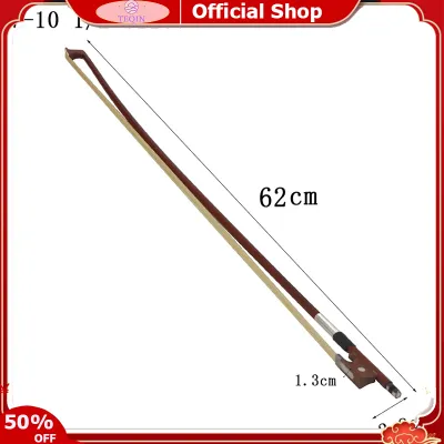 TEQIN【Local delivery】Violin Bow 4/4 Full Size Fiddle Bows Well Balanced Bow With Horsehair Arbor For Professional Player Beginner