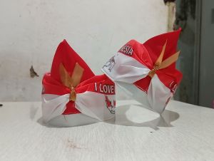 BENDO MERAH PUTIH DIRGAHAYU INDONESIA IKAT KEPALA MERAH PUTIH BANDANA MERAH PUTIH DIRGAHAYU MERAH PUTIH INDNESIA TERCINTA ISI 3 PCS !!