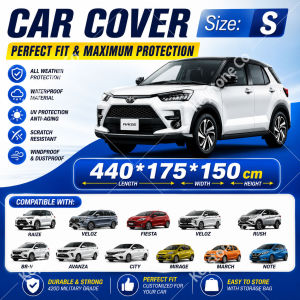 Toyota VIOS Car Cover sedan waterproof Outdoor sun protection Dustproof Rainproof SUV hatchback auto exterior covers PVC Cotton 3 Layer Protection Ultraviolet Protection Suitable for All Vehicles auto exterior car cover sedan waterproof all weather 3XL 49