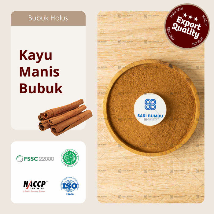 Cinnamon Powder/ Bubuk Kayu Manis 250 Gram