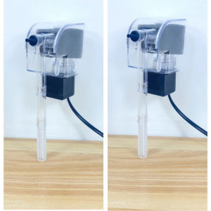 Pompa Filter Penggantung Filter Eksternal Tangki Ikan Akvarium Air Jatuh Tangki Ikan Dinding-Mounted aquarium aksesori air baru