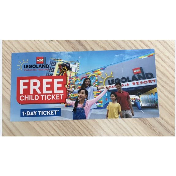 Legoland Malaysia Legoland Free Child Ticket 2019 Water Park - Main Image