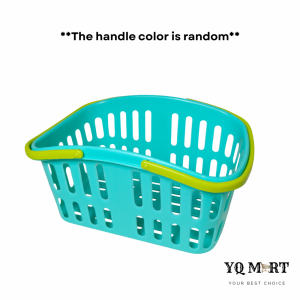 Rectangle Basket With Handle/Plastic Basket/Bakul Beranak