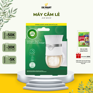 [Chuẩn Đức] Thiết bị khuếch tán tinh dầu cắm điện Air Wick 220-240V | Tạo hương thơm dễ chịu xoay chân cắm 180°