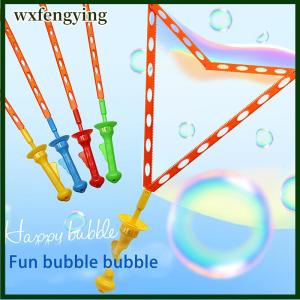 wxfengying Đa lỗ thanh kiếm phương Tây bong bóng thổi kích thước lớn cầm tay cầu vồng đồ chơi trẻ em an toàn cho bé không độc hại xà phòng Bong Bóng đồ chơi