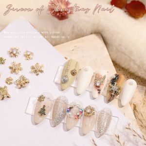 XUNXUAN Zircon Phụ nữ Móng tay Các Bộ Phận TỰ LÀM Nguyên Liệu Thiết Kế móng tay Trang Trí móng tay  dây chuyền móng tay Nail Jeweley Nail Thạch Christmast Quyến Rũ Móng Tay