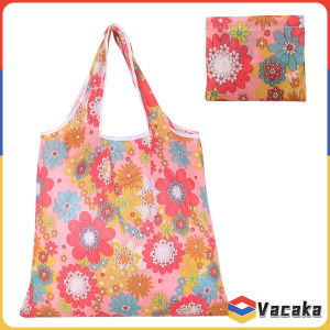 Vacaka Shopping Bag Waterproof Foldable Lightweight Folding Tote Reusable Bags