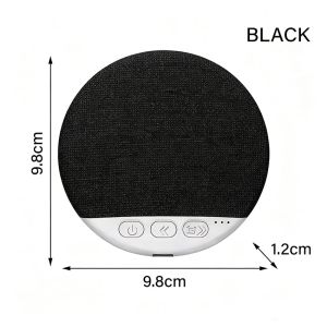 Bedroom Pillow Speaker Bluetooth 5.4 Under Pillow Sleep Sound Machine with White Noise 30/60/90 Min Timers HiFi Stereo Sound