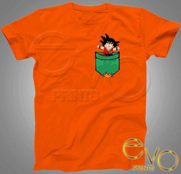 T shirt dbz outlet orange