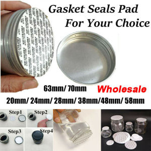 20/24/28/38/48/58/63/70mm Press Seal Foam Cap Bottle Liners Safety Jar Bottle Tamper Food Gasket Pad
