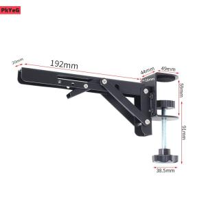 [LIXIAOJU] L-shaped Foldable Desktop Bracket Heavy-duty Punch-free Space-saving Desktop Extension Plate Rack Hardware Accessories