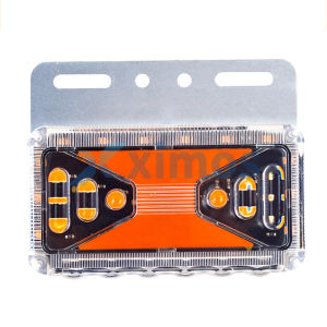 Xximos 1pcs Stop Lamp LED Truk 24Volt Side Marker Car Lights Warning Tail Light Auto Trailer Truck Lamps