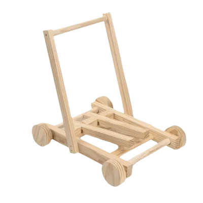 MIIQNUS Xe đẩy kéo có bánh xe Xe tập đi cho bé bằng gỗ không nút thắt Không độc hại Có thể điều chỉnh tốc độ và chiều cao Dụng cụ hỗ trợ đẩy bằng tay Giáo dục An toàn và chắc chắn Dụng cụ tập đi cho bé Sự phát triển của các chi