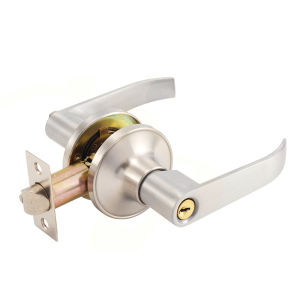 [✅SG Ready Stock] Door Lock Set Home Door Button Tubular Lever Door Lock Room Door Button/L handle