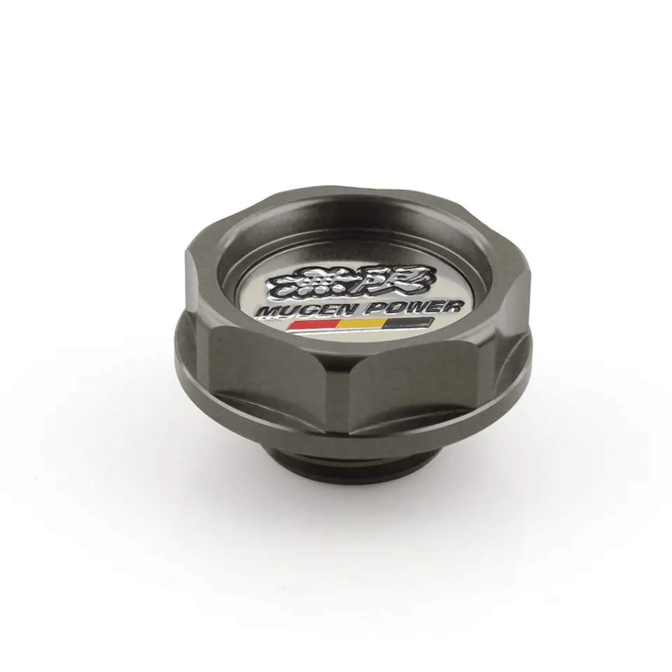 JDM Style Aluminum Engine Oil Cap Cover – Screw-On, Fits Most Honda/Acura With 3.2cm Diameter - View #3