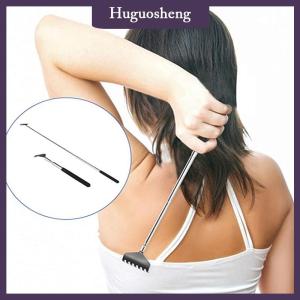 [huguosheng] เหล็กยืดหดคัน Rake scratcher เครื่องมือนวด telescopic back scratcher