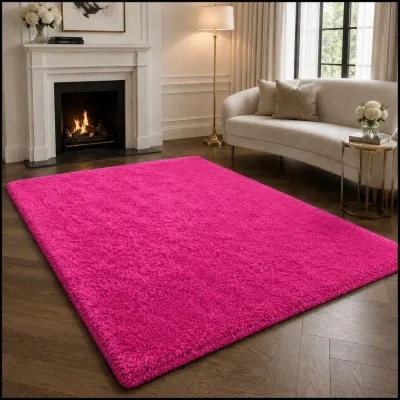 Eiyogen - Korean Karpet Hi-Matt Bulu Rasfur Premium Panjang 200cm Lebar 120cm Polos Warna(PRM)